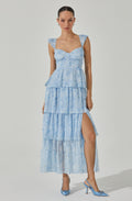 Midsummer Floral Tiered Maxi Dress
