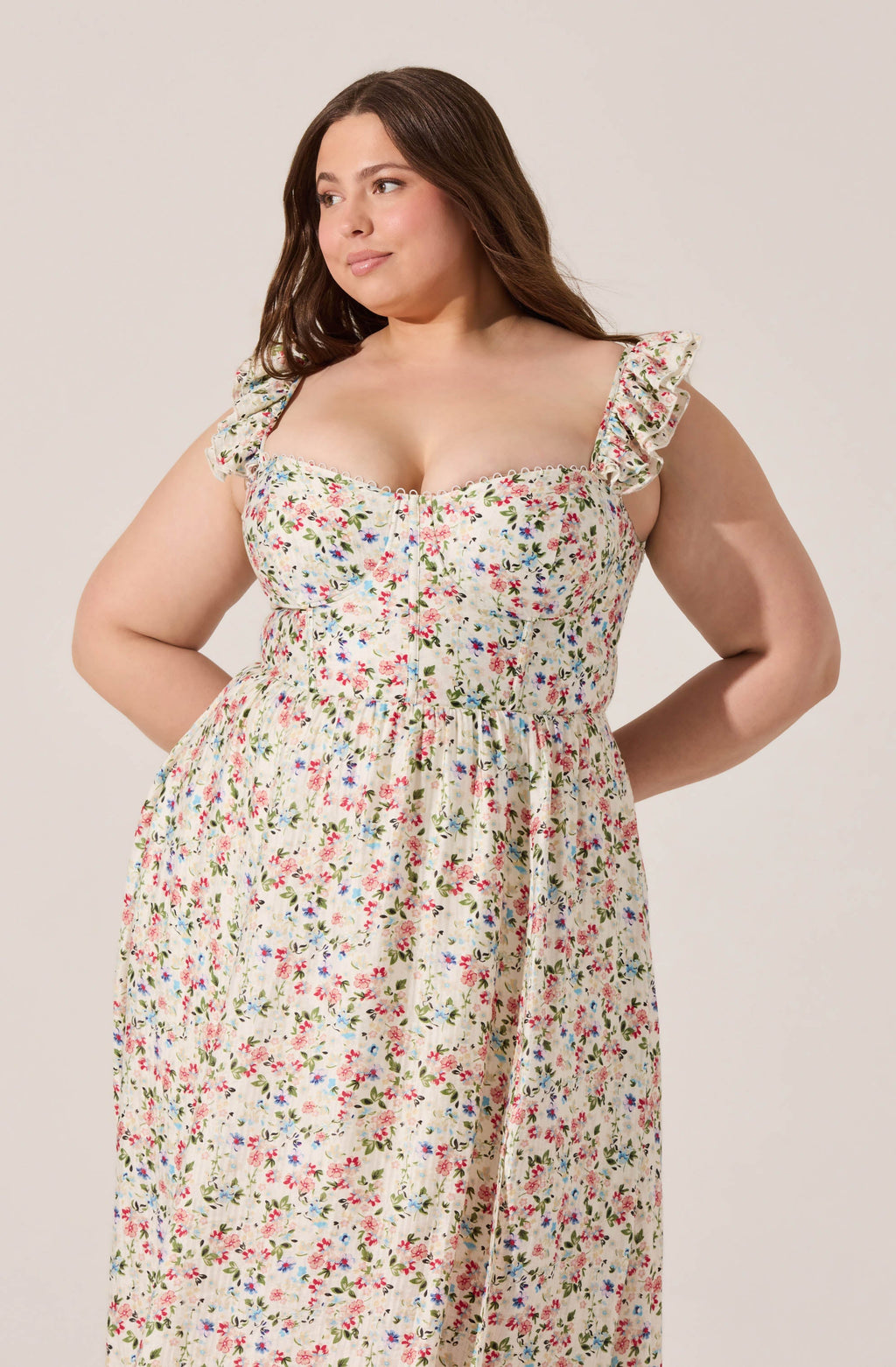 Wedelia Print Midi Dress