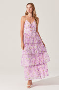 Daytona Pleated Floral Maxi Dress
