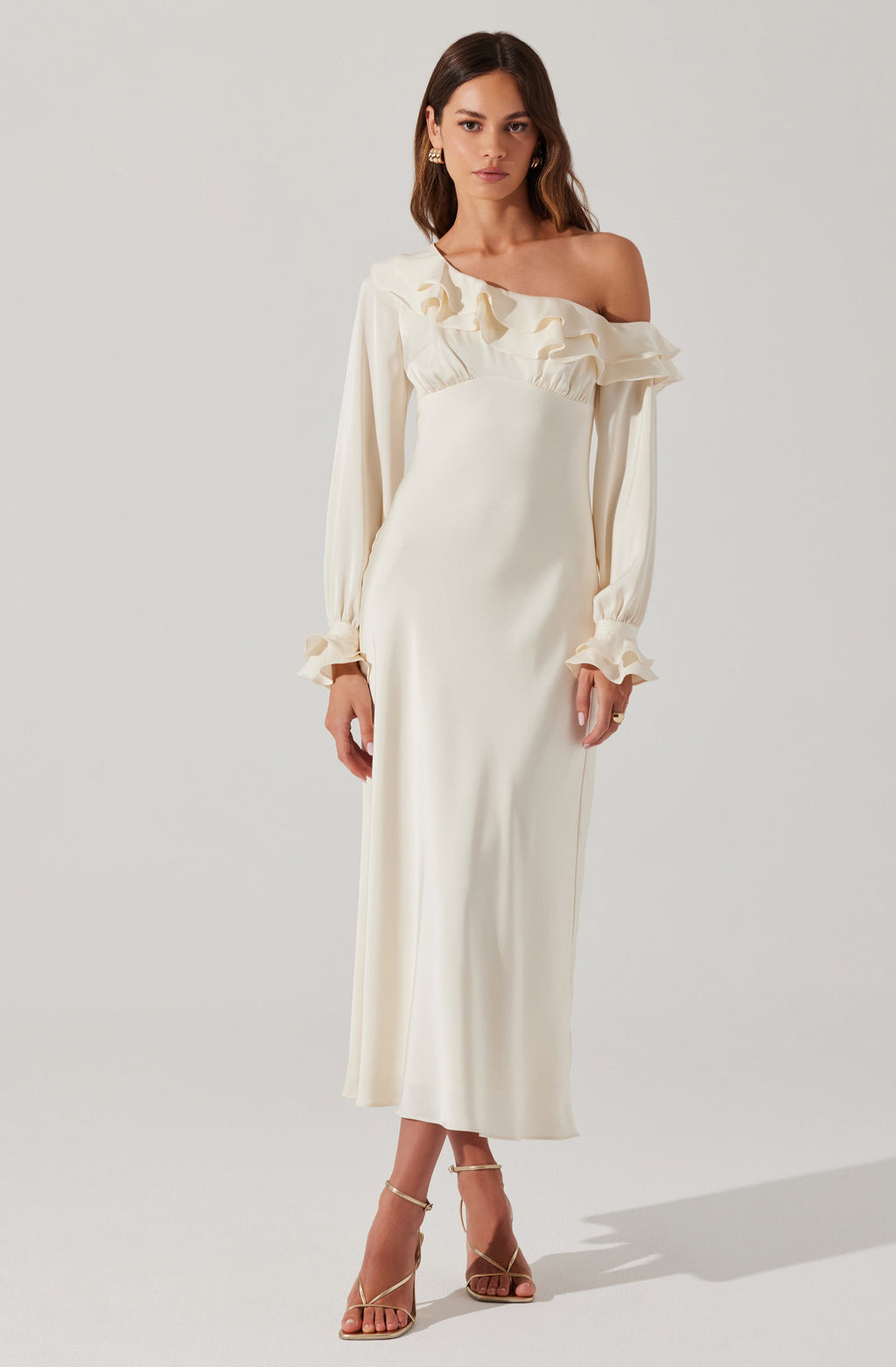 Coraline Satin Maxi Dress