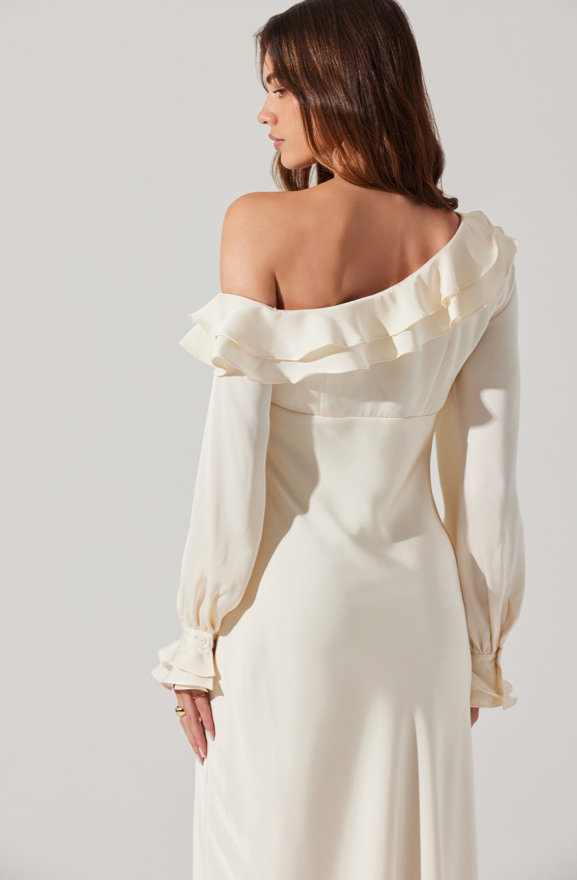 Coraline Satin Maxi Dress
