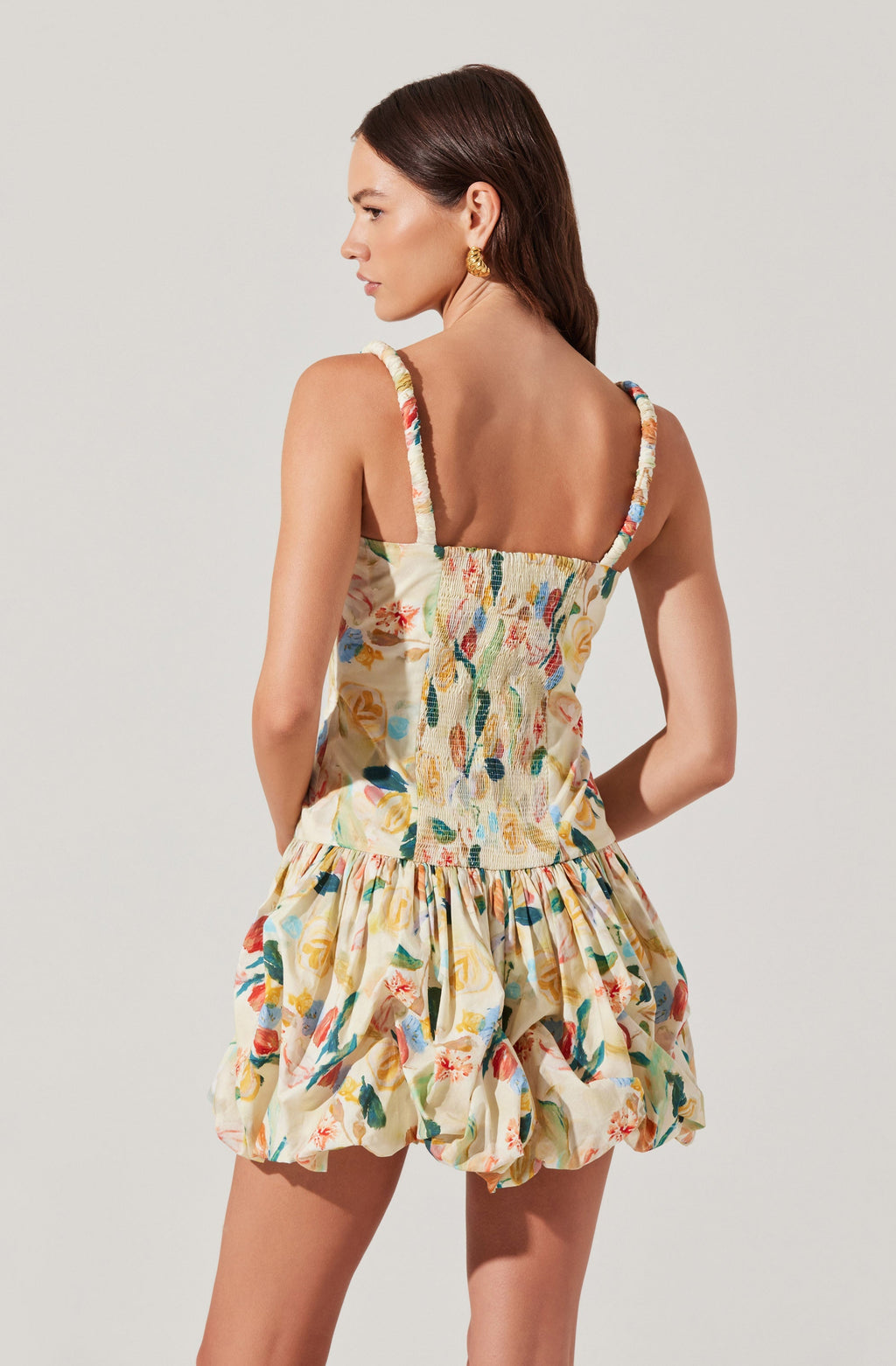 Keyla Floral Bubble Dress