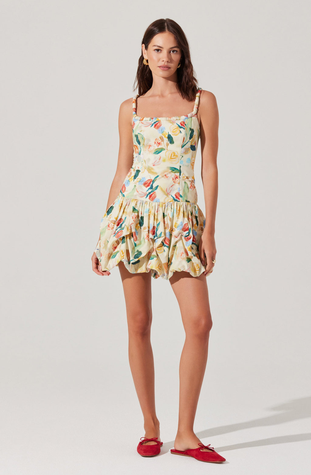 Keyla Floral Bubble Dress