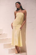 Selune Mixed Media Maxi Dress
