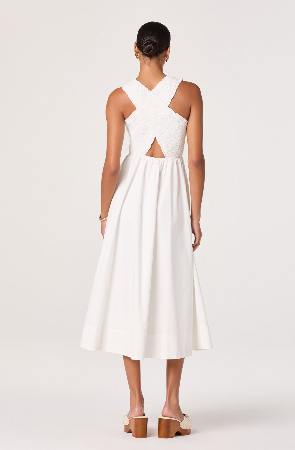 Hollie Smocked Midi Dress