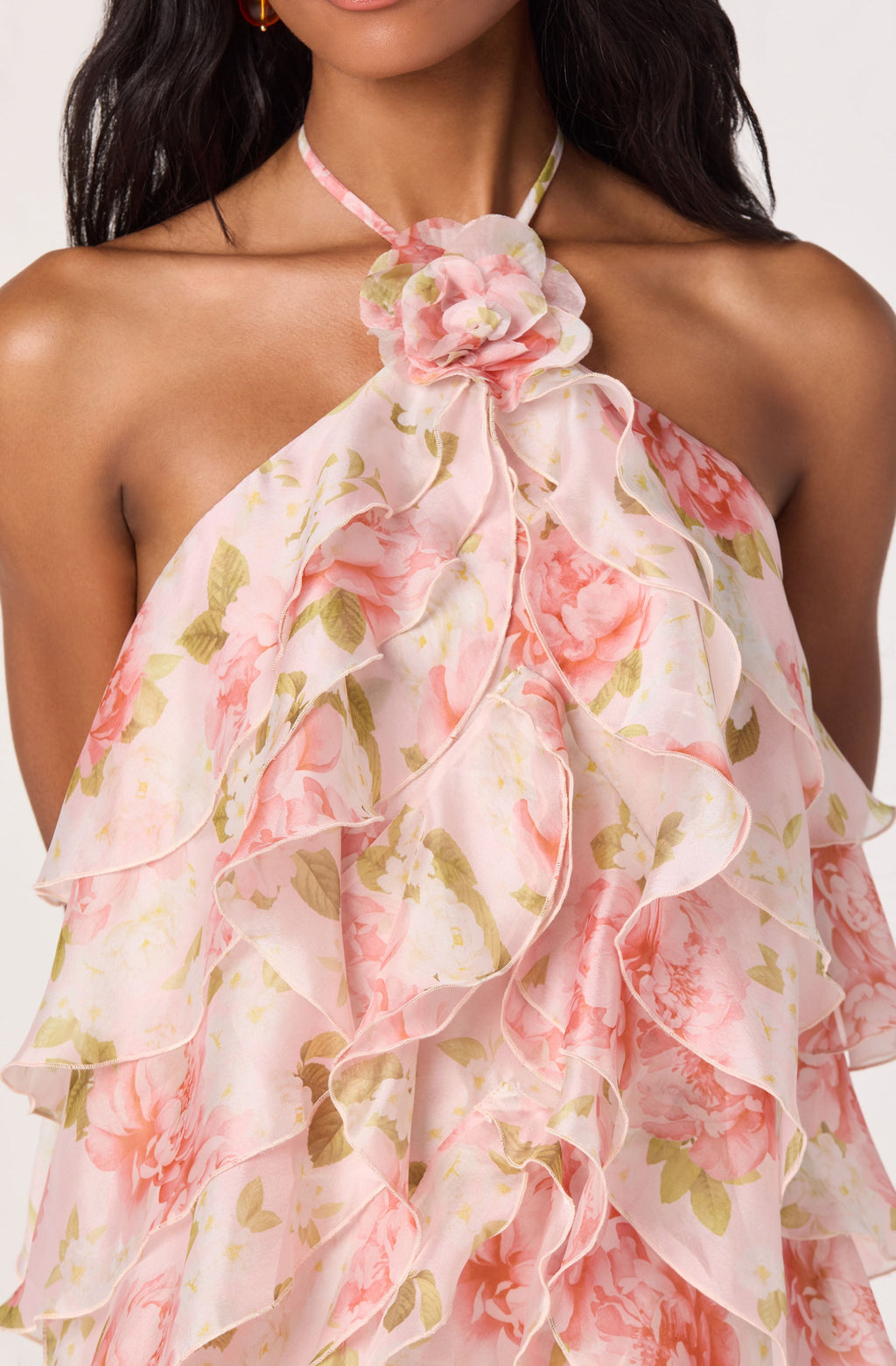 Ofra Ruffle Mini Dress