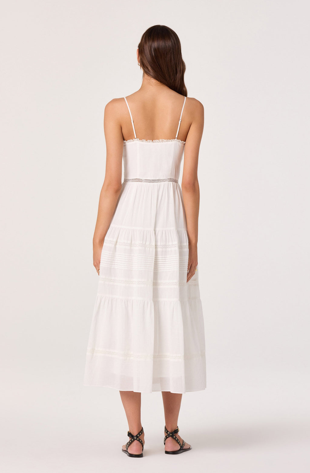 Annabel Eyelet Midi Dress