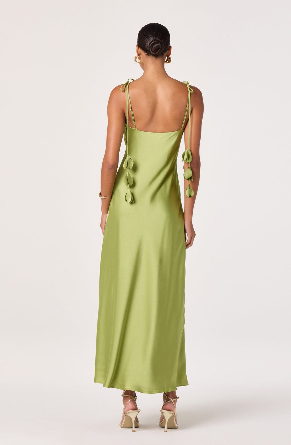 Hera Satin Maxi Dress