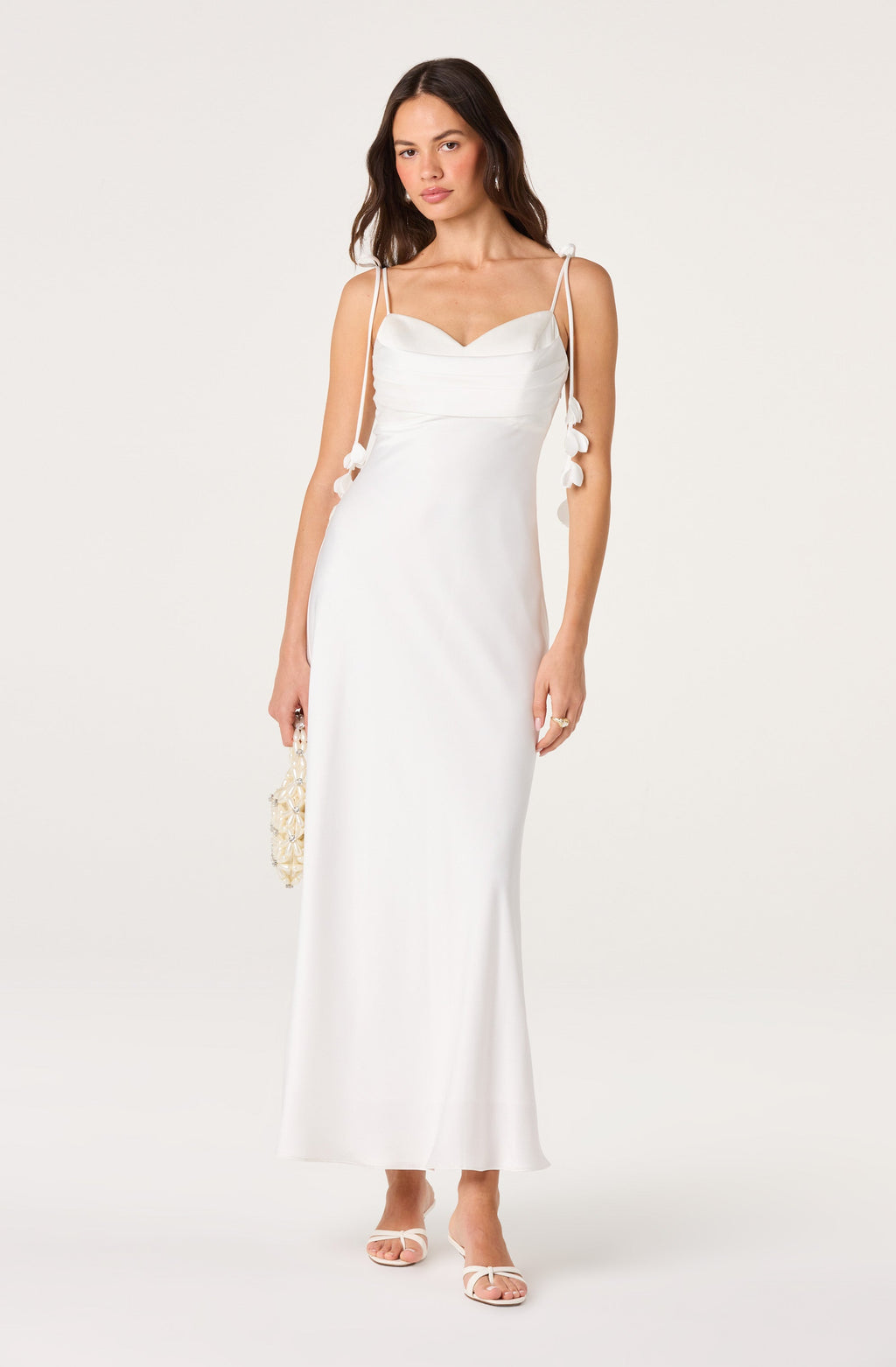 Hera Satin Maxi Dress