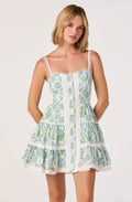 Skye Floral Lace Mini Dress