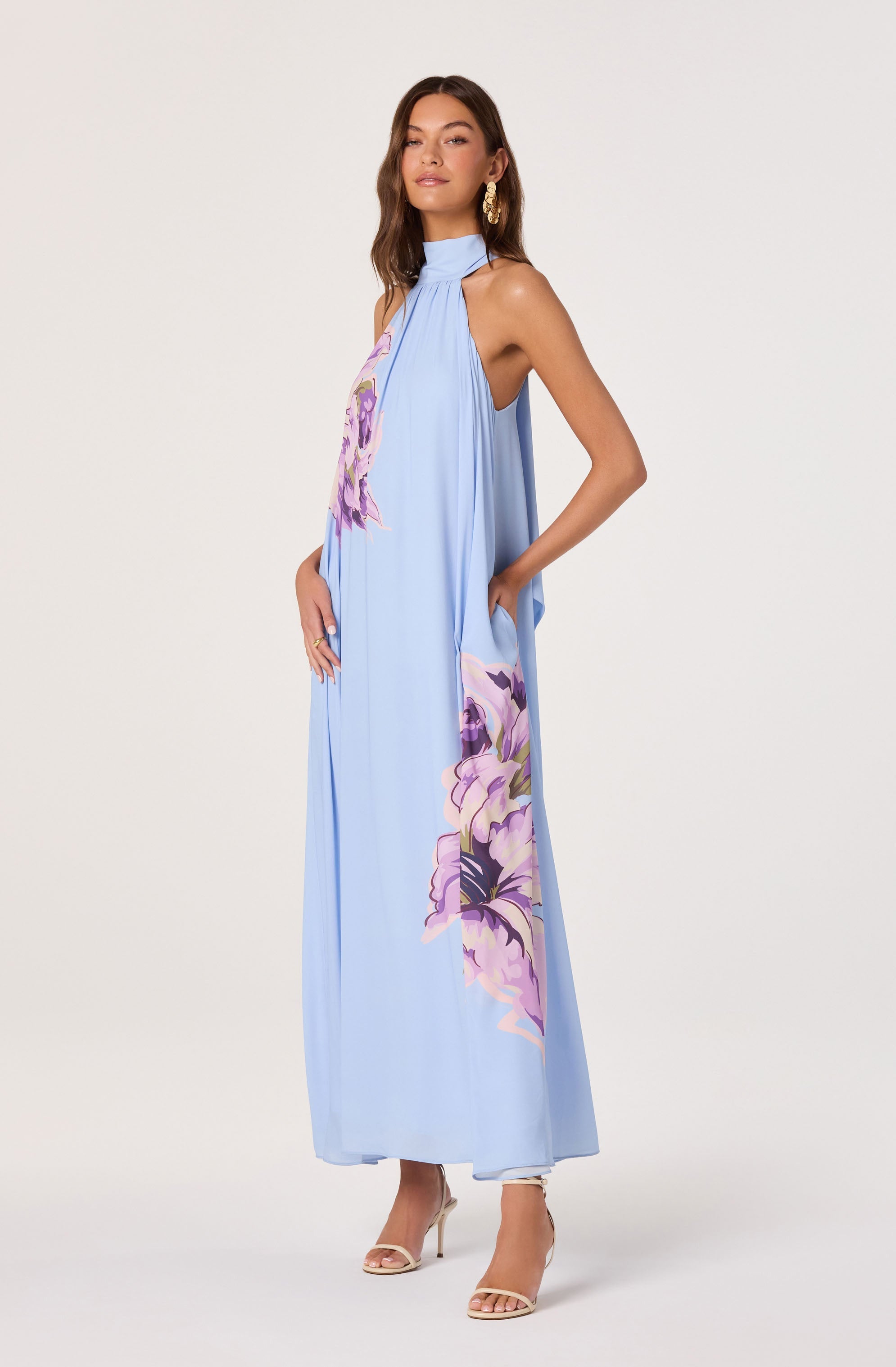 Nesta Halter Maxi Dress