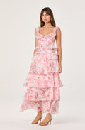 Adessa Floral Ruffle Tiered Maxi Dress