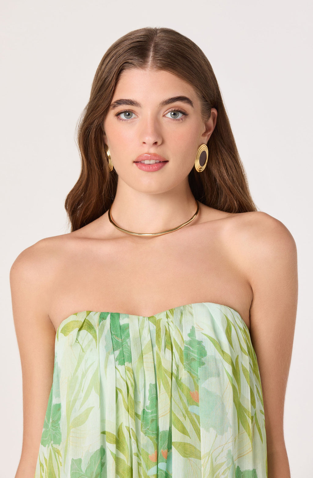Aileen Strapless Maxi Dress