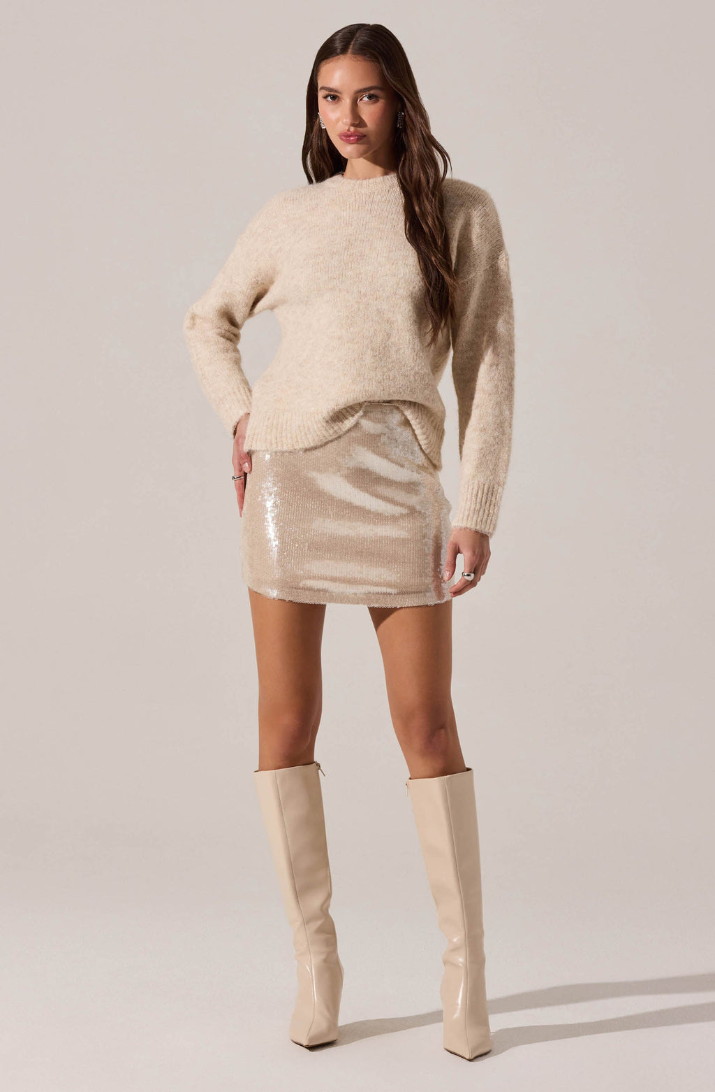 Darby Sequin Mini Skirt