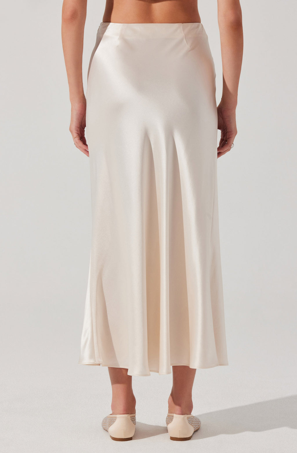 Windey Satin Maxi Skirt