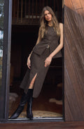 Rielle Wool-Blend Pencil Skirt
