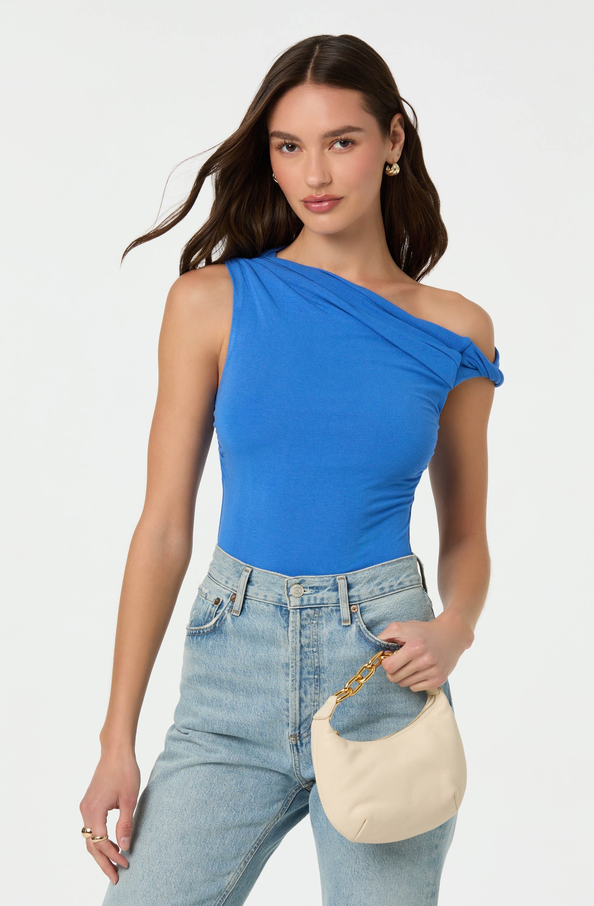Fiora Asymmetrical Bodysuit