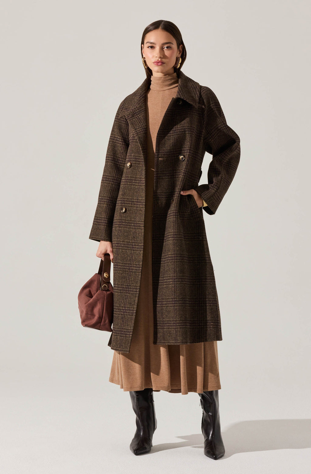 Seeley Double Breasted Longline Coat