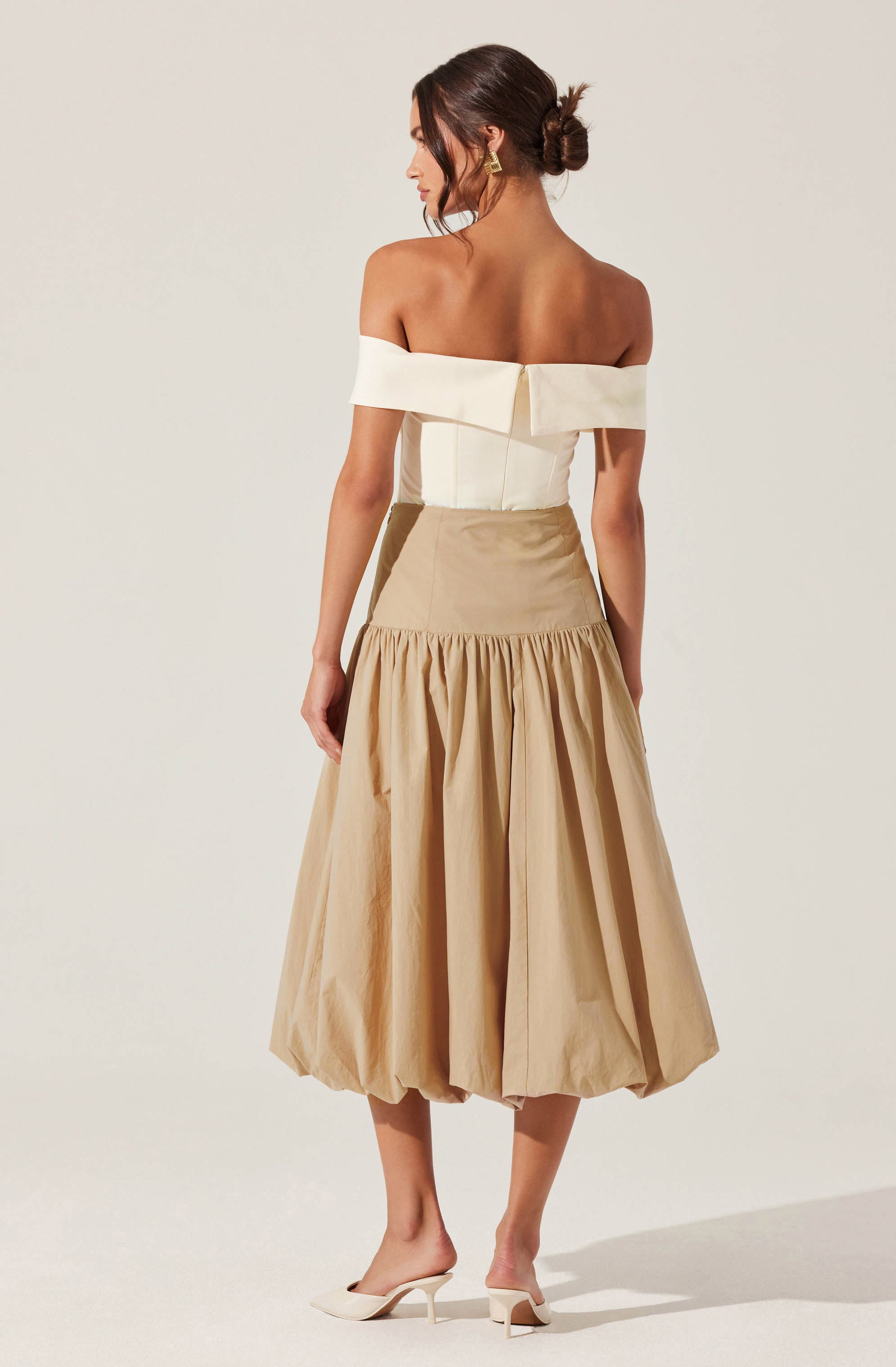 Telayna Off Shoulder Bow Top