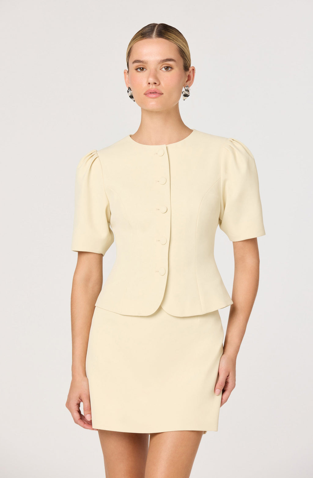 Kristina Puff Sleeve Lady Jacket