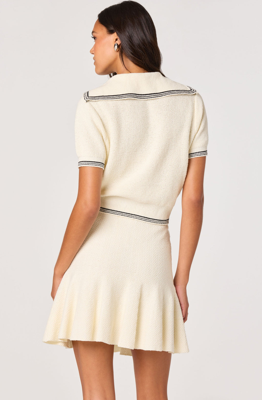 Dynasty Terry Knit Sailor Cardigan