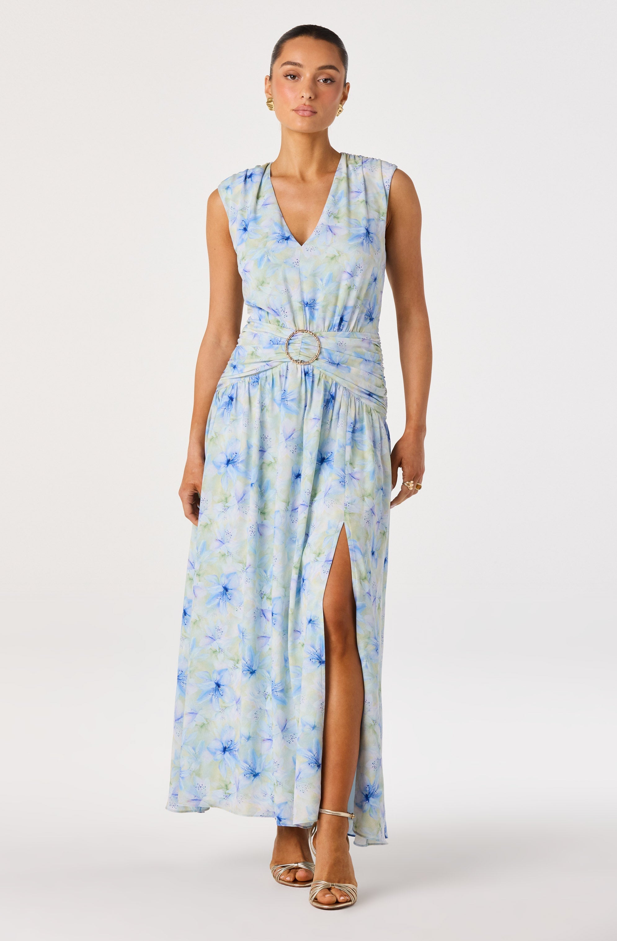 Kianna Floral Maxi Dress