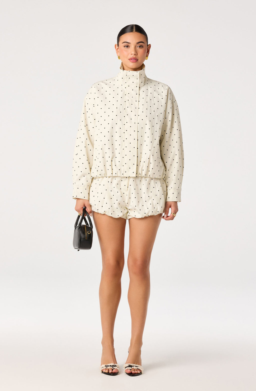 Swoosie Polka Dot Bubble Shorts