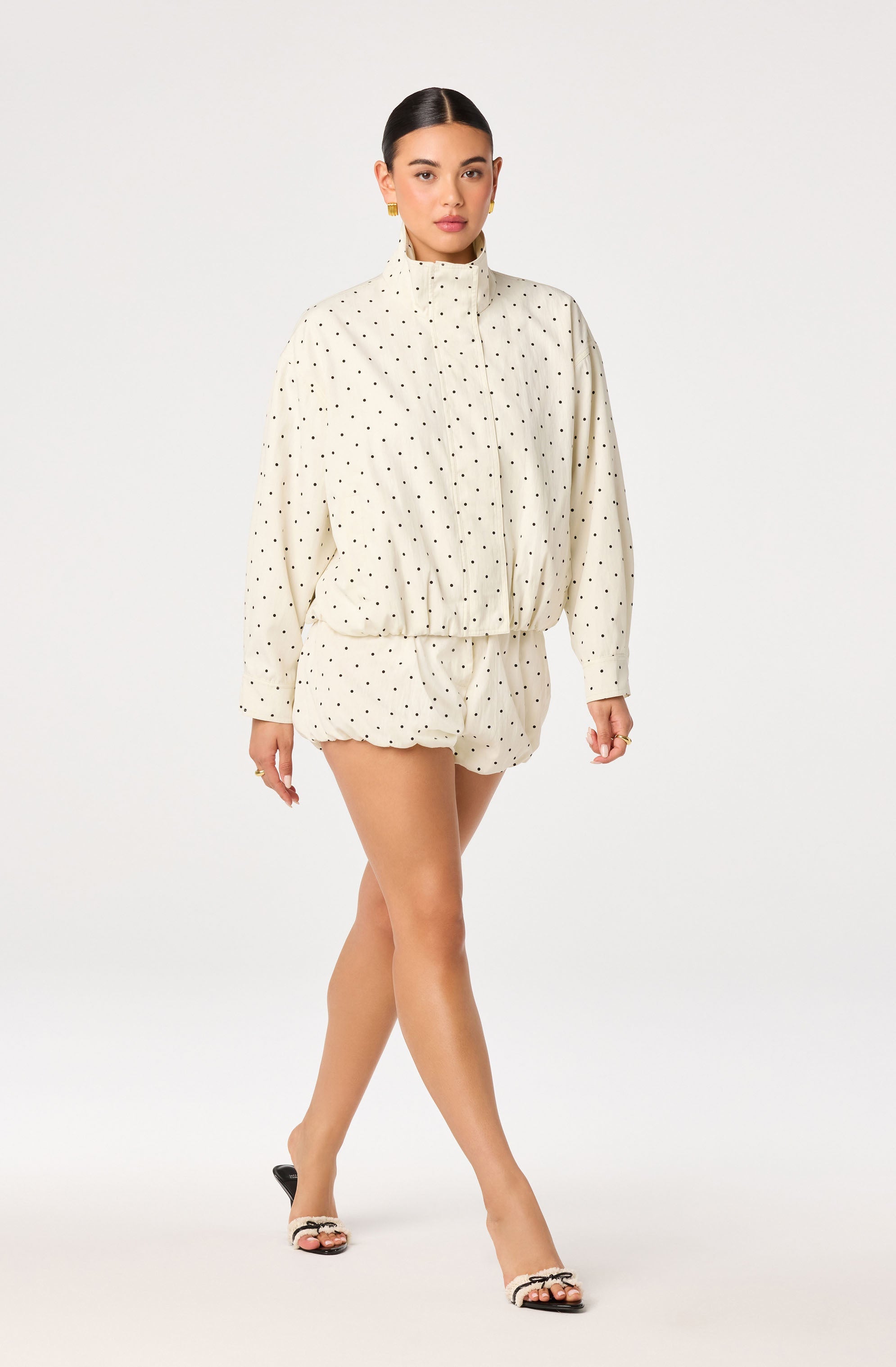 Swoosie Polka Dot Bubble Shorts