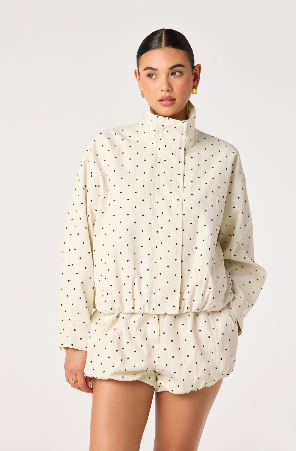 Swoosie Polka Dot Bubble Shorts