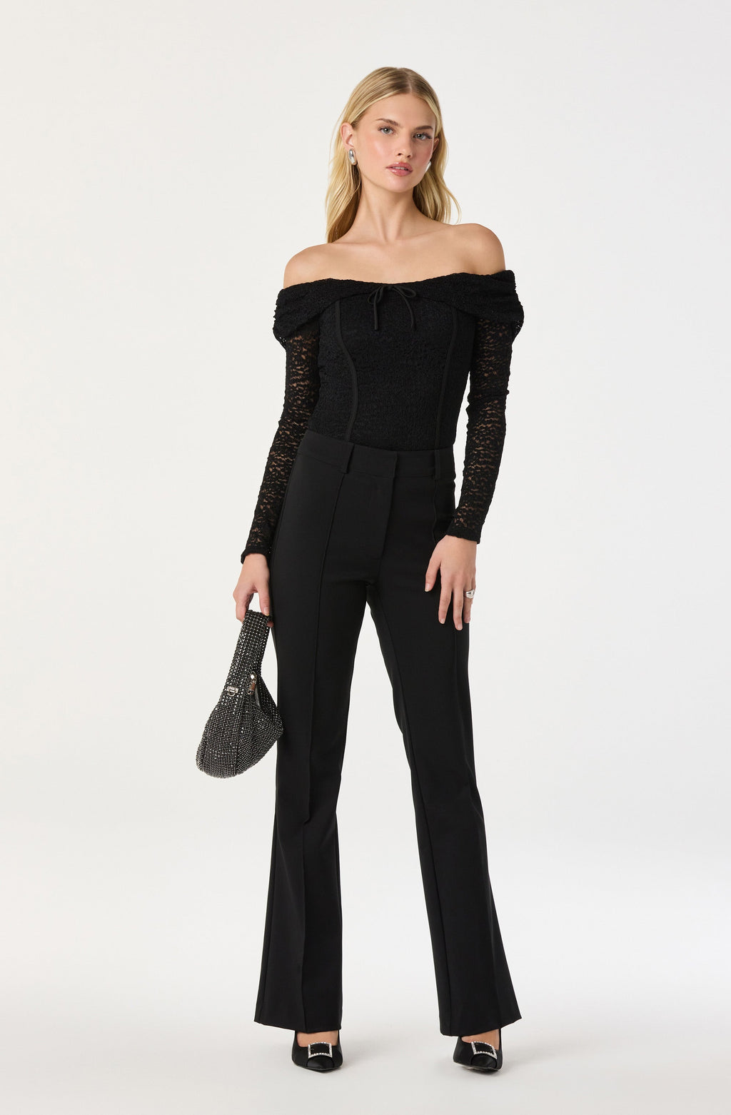 Off Shoulder Lace Top